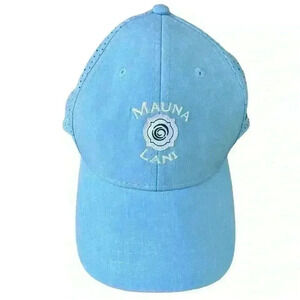 Mauna Lani Logo Baby Blue Pukka Adjustable Golf Cap Hat
